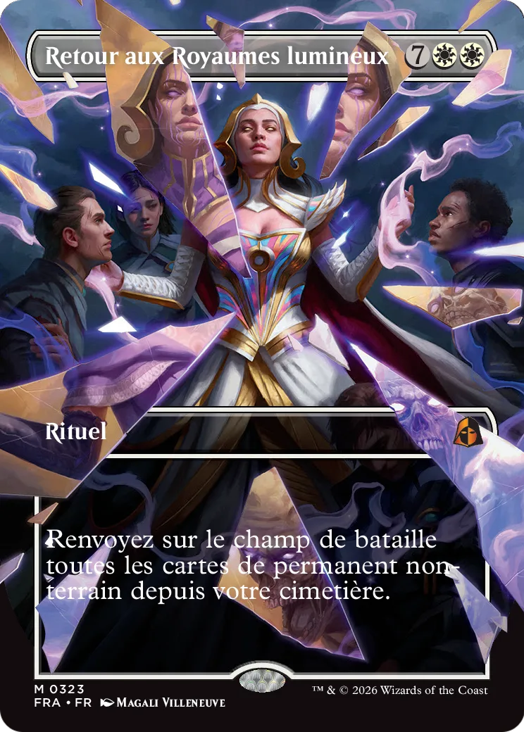 Retour aux Royaumes lumineux — Reality Fracture — Magic: The Gathering