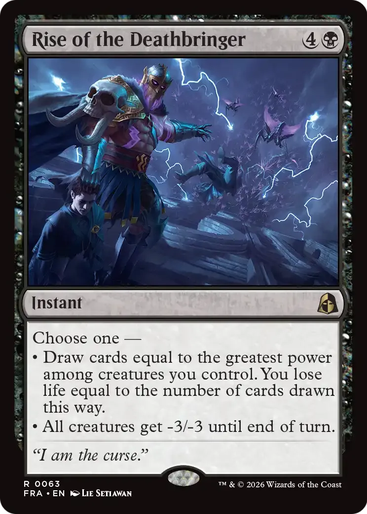 Ascension du portemort — Reality Fracture — Magic: The Gathering