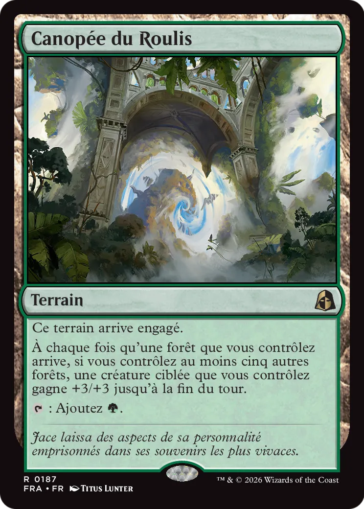 Canopée du Roulis — Reality Fracture — Magic: The Gathering