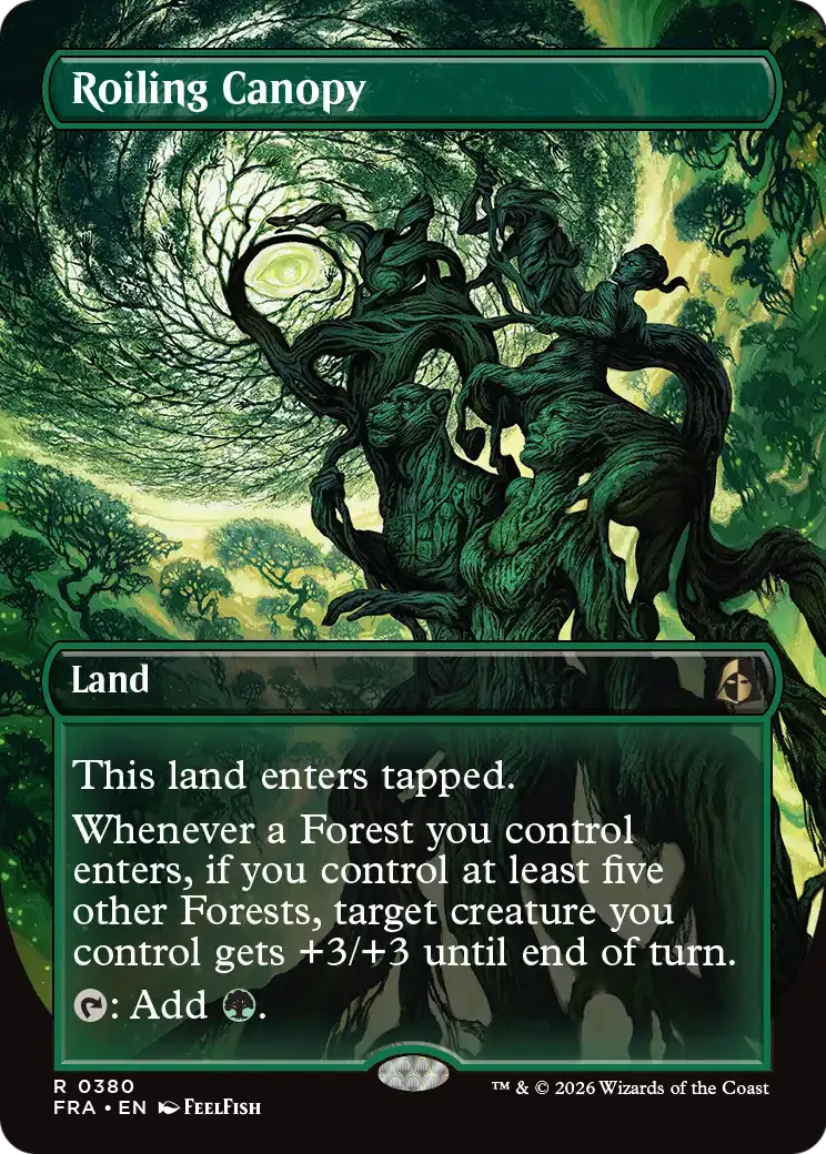 Roiling Canopy — Reality Fracture — Magic: The Gathering