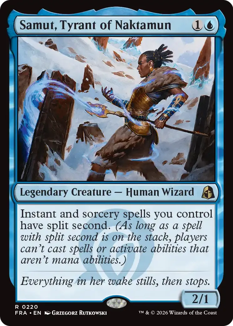 Samut, Tyrant of Naktamun — Reality Fracture — Magic: The Gathering