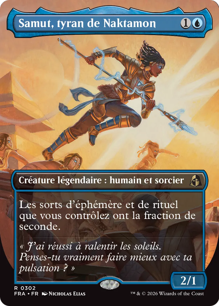 Samut, tyran de Naktamon — Reality Fracture — Magic: The Gathering