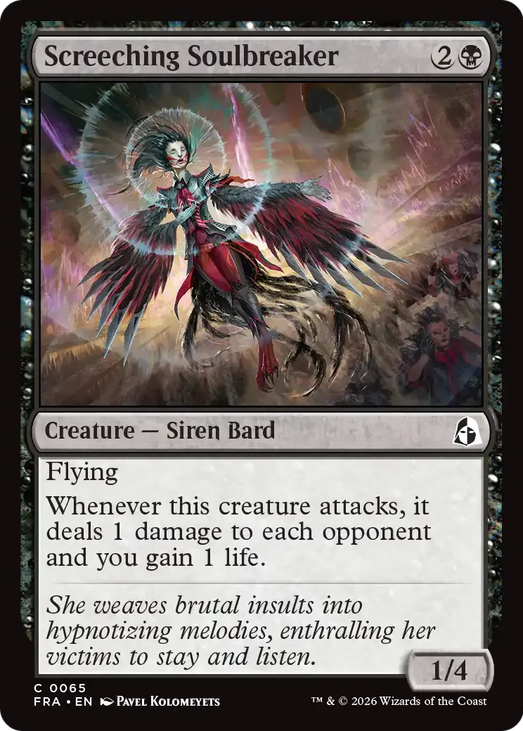 Brise-âmes grinçante — Reality Fracture — Magic: The Gathering