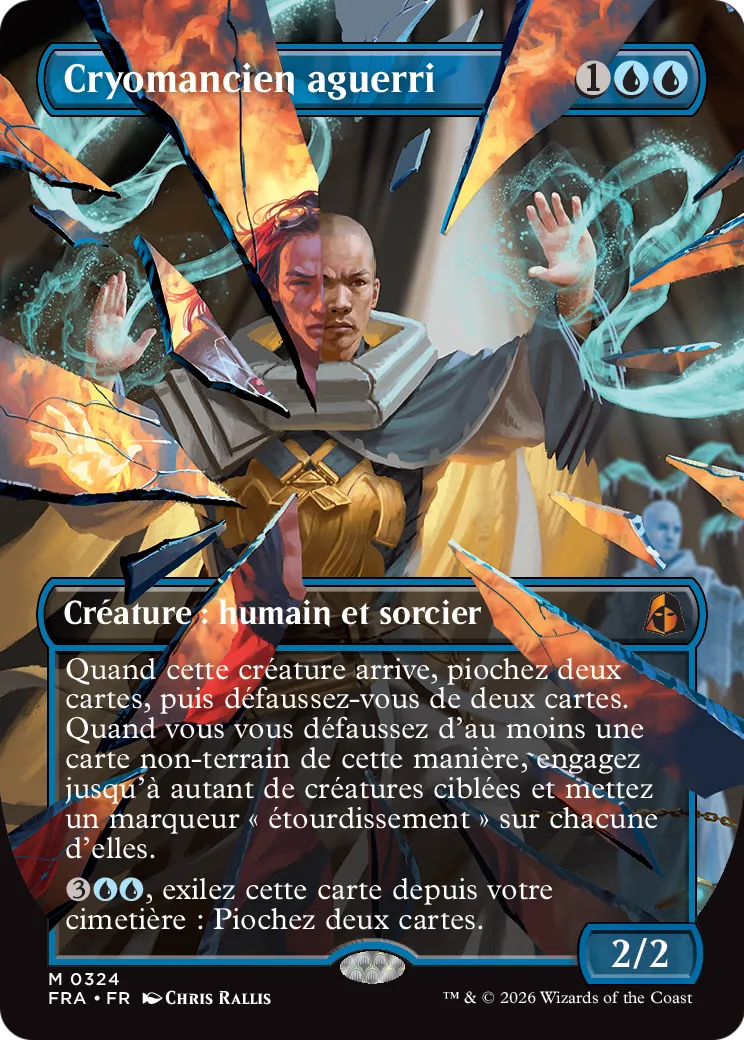 Cryomancien aguerri from Reality Fracture - Magic: The Gathering