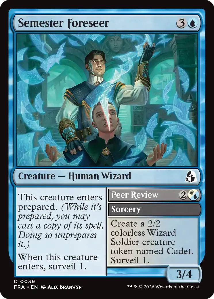 Voyant du semestre // Peer Review — Reality Fracture — Magic: The Gathering