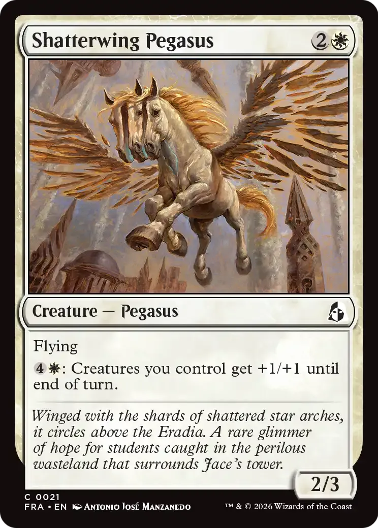 Pégase fracassaile — Reality Fracture — Magic: The Gathering