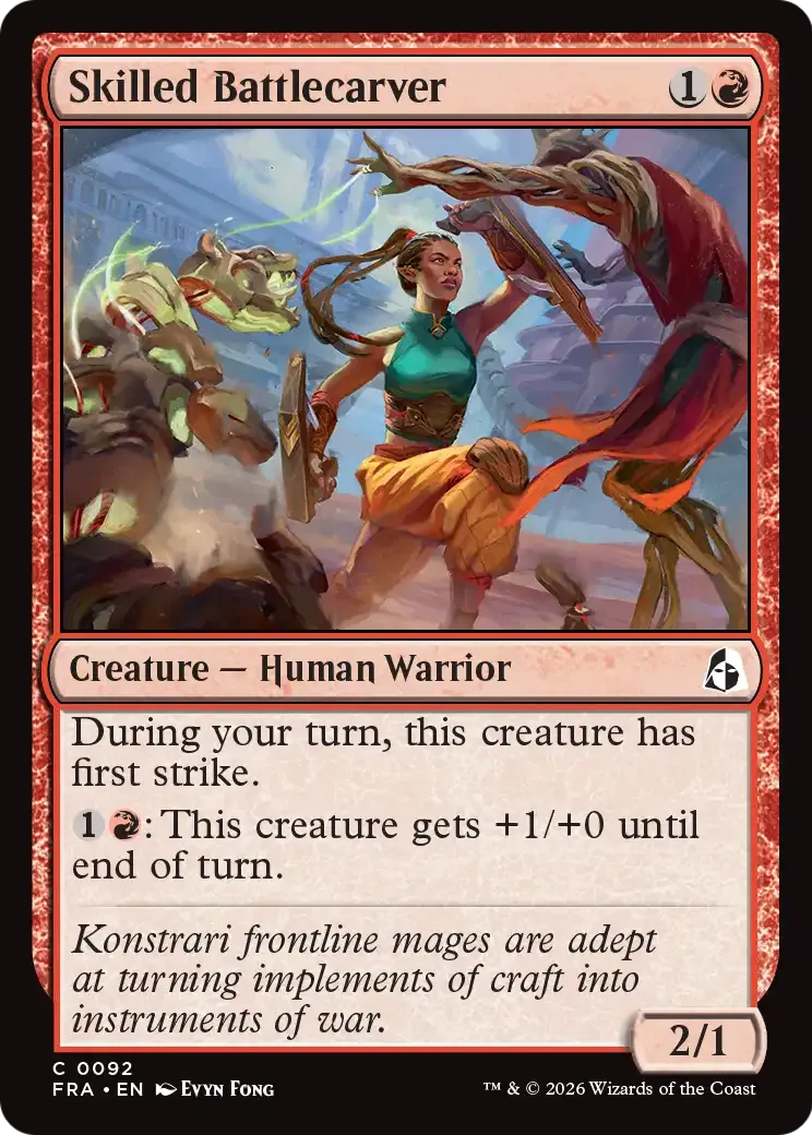 Skilled Battlecarver — Reality Fracture — Magic: The Gathering