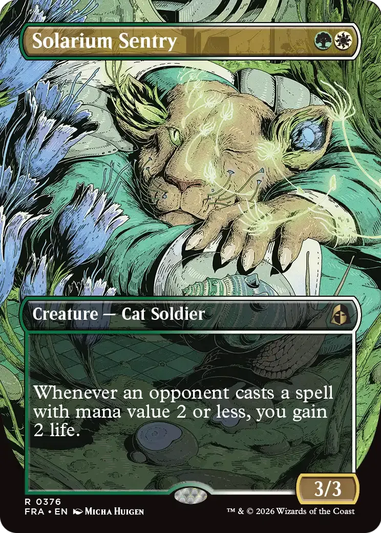 Solarium Sentry — Reality Fracture — Magic: The Gathering