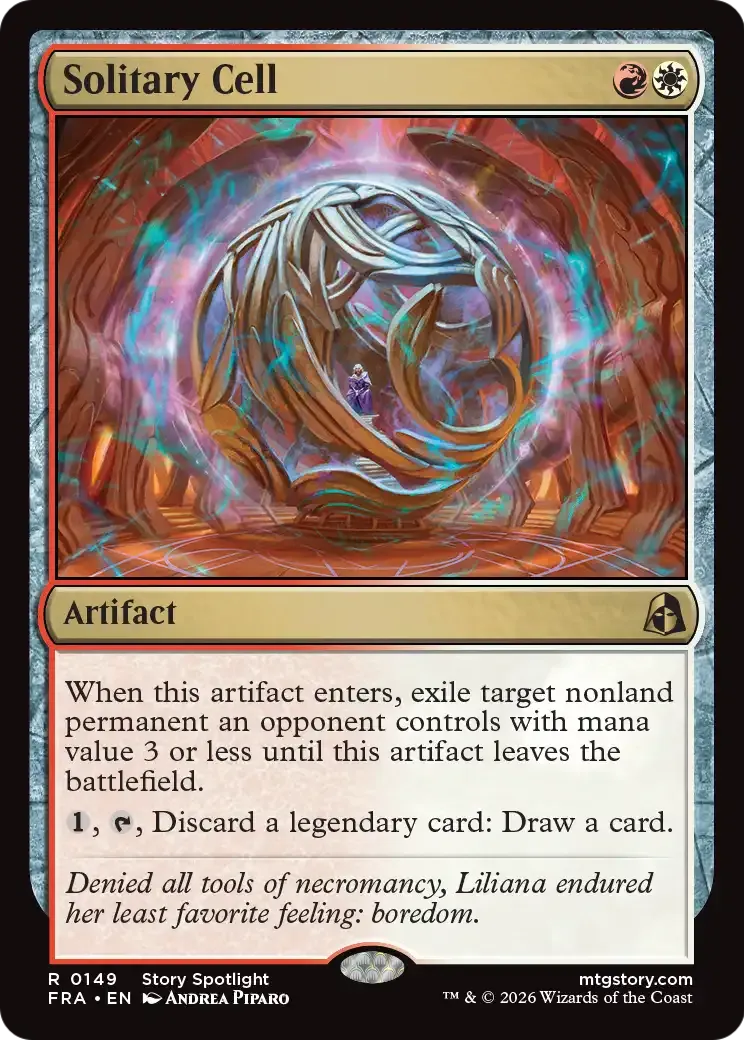 Solitary Cell — Reality Fracture — Magic: The Gathering