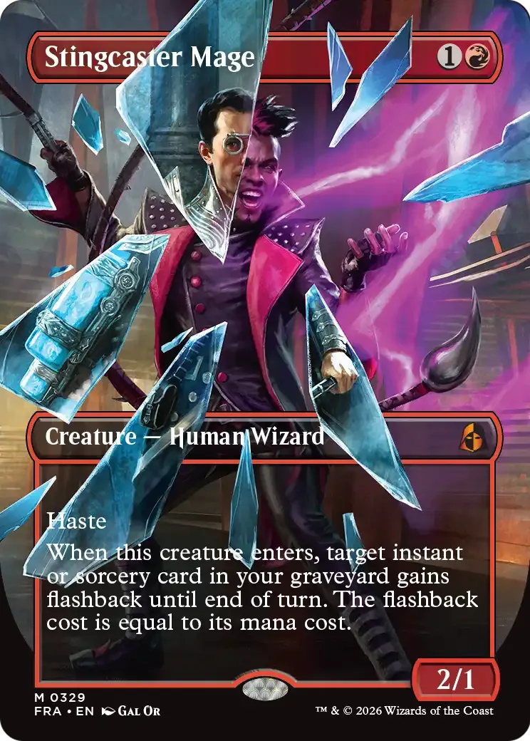 Stingcaster Mage — Reality Fracture — Magic: The Gathering