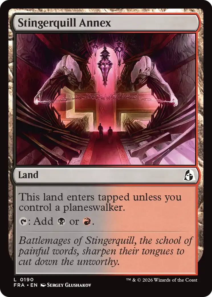 Stingerquill Annex — Reality Fracture — Magic: The Gathering