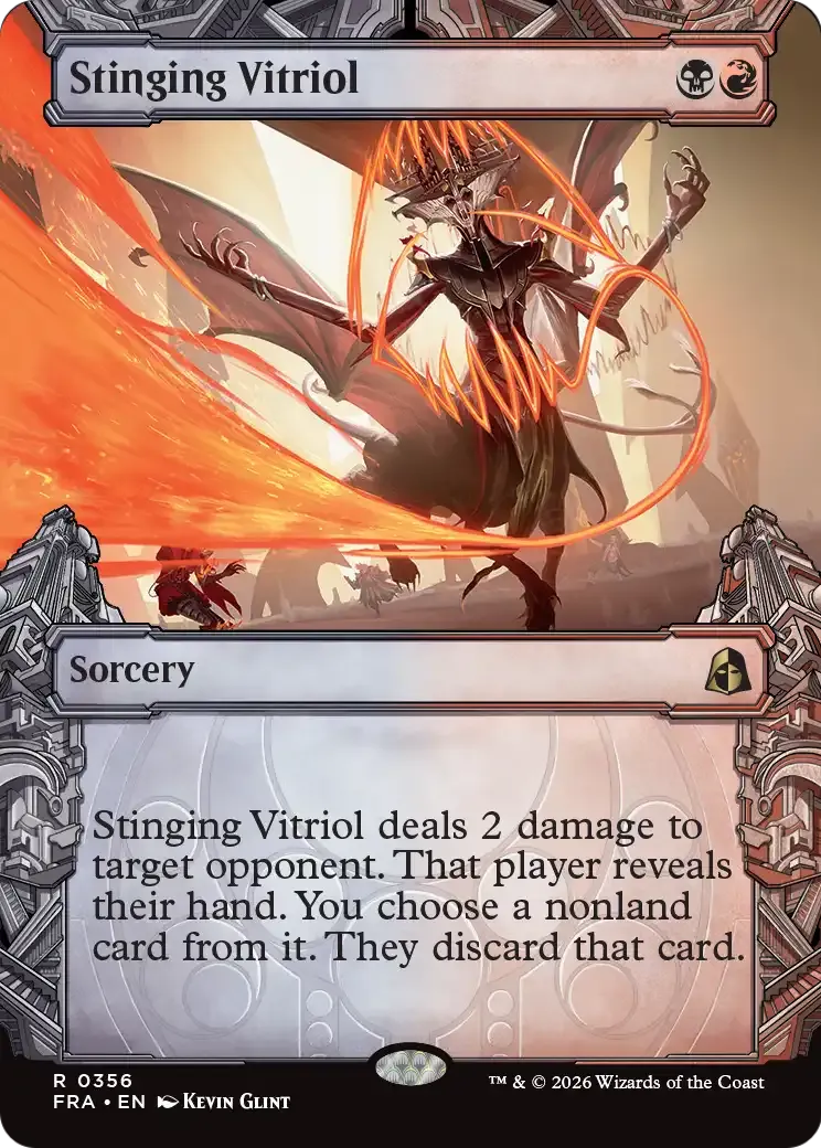 Stinging Vitriol — Reality Fracture — Magic: The Gathering