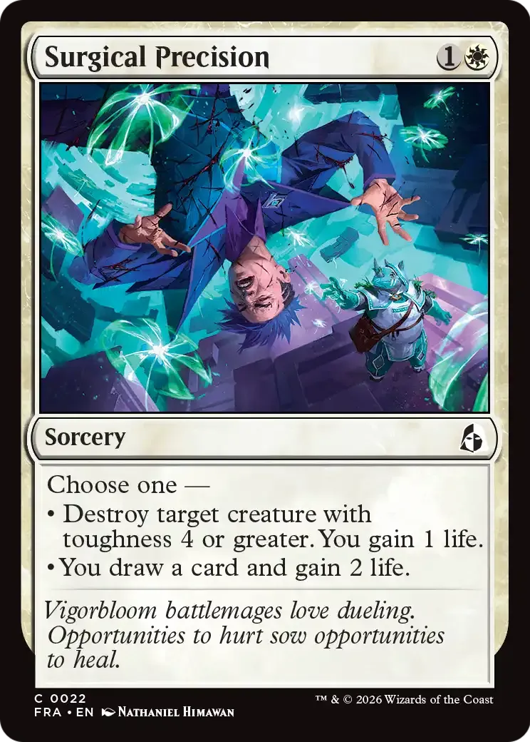 Précision chirurgicale — Reality Fracture — Magic: The Gathering