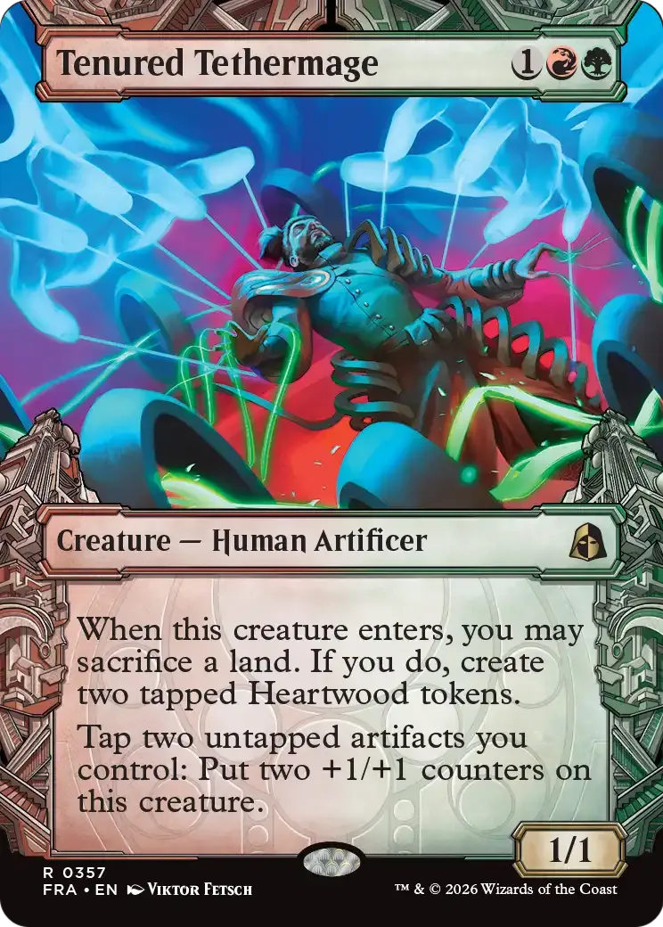 Tenured Tethermage — Reality Fracture — Magic: The Gathering