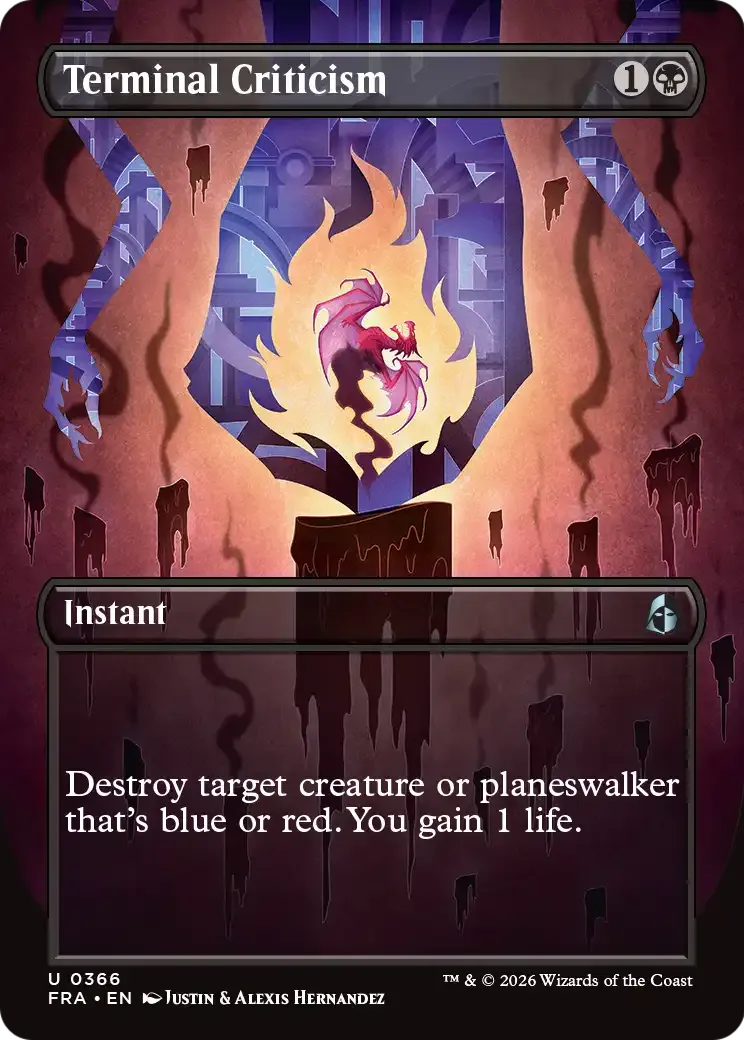 Terminal Criticism — Reality Fracture — Magic: The Gathering