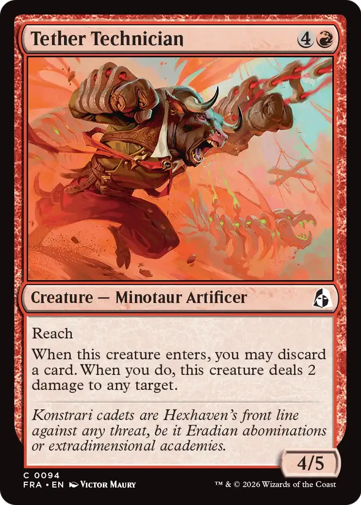 Tether Technician — Reality Fracture — Magic: The Gathering