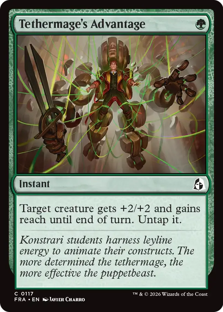 Tethermage's Advantage — Reality Fracture — Magic: The Gathering