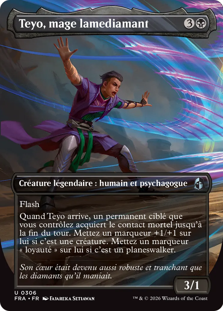 Teyo, mage lamediamant — Reality Fracture — Magic: The Gathering