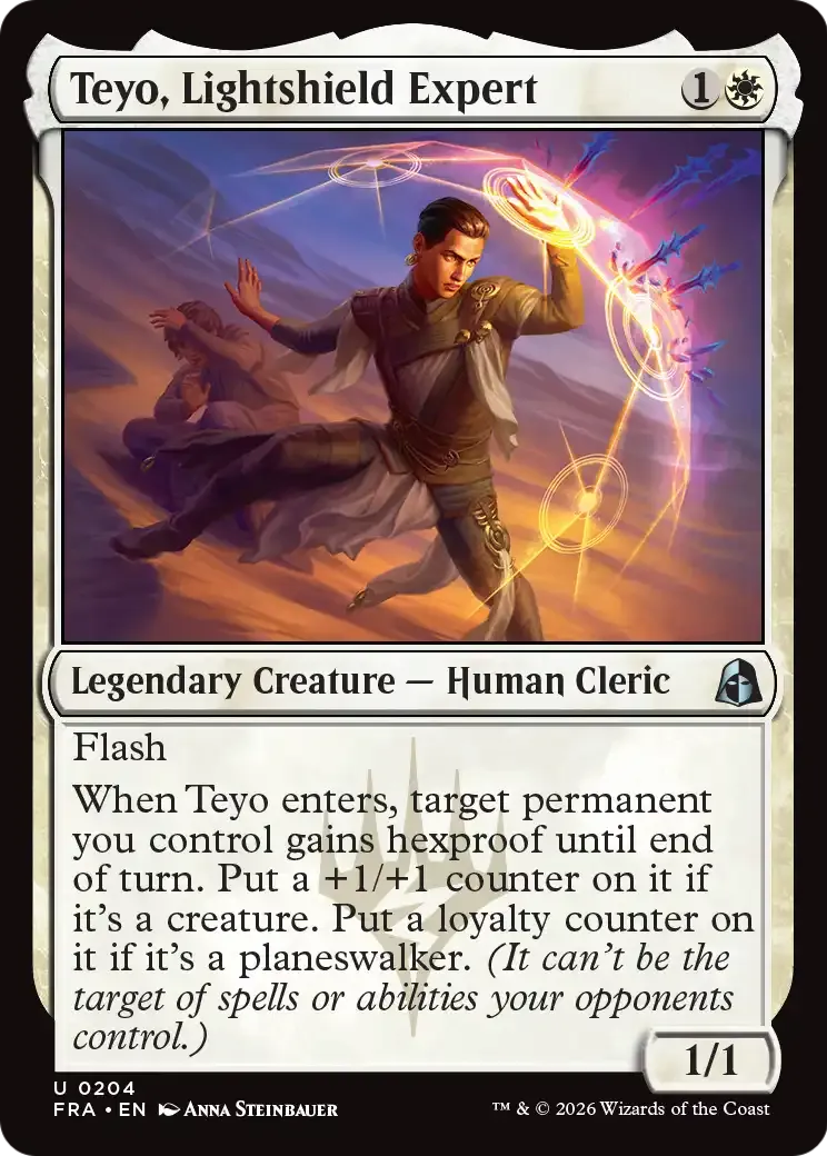 Teyo, expert en boucliers de lumière — Reality Fracture — Magic: The Gathering