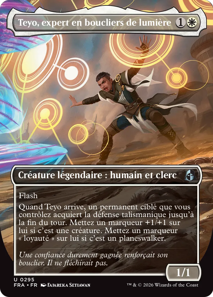 Teyo, expert en boucliers de lumière — Reality Fracture — Magic: The Gathering