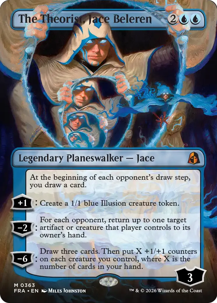 Le Théoricien, Jace Beleren — Reality Fracture — Magic: The Gathering