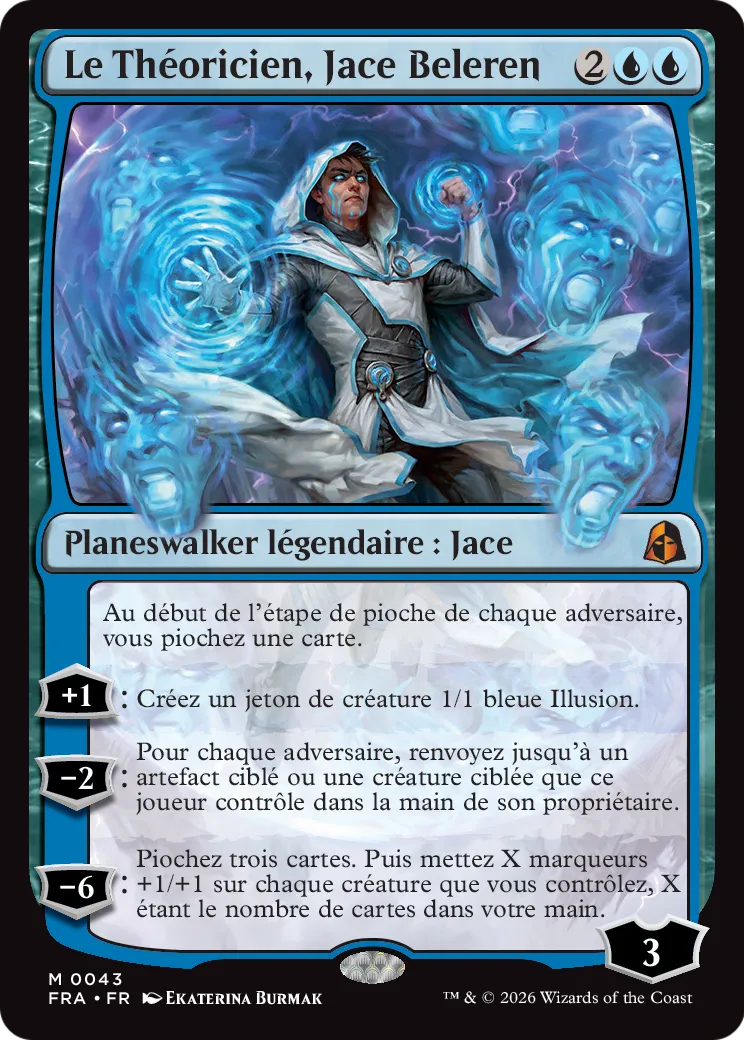 Le Théoricien, Jace Beleren — Reality Fracture — Magic: The Gathering