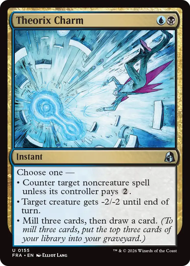 Charme de Théorix — Reality Fracture — Magic: The Gathering