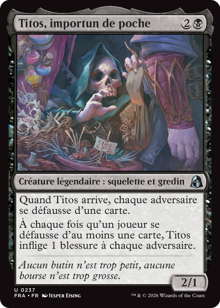 Titos, importun de poche — Reality Fracture — Magic: The Gathering