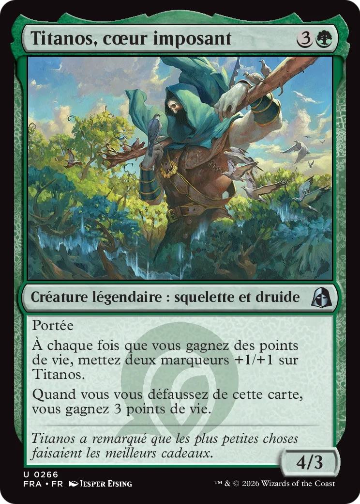 Titanos, cœur imposant — Reality Fracture — Magic: The Gathering