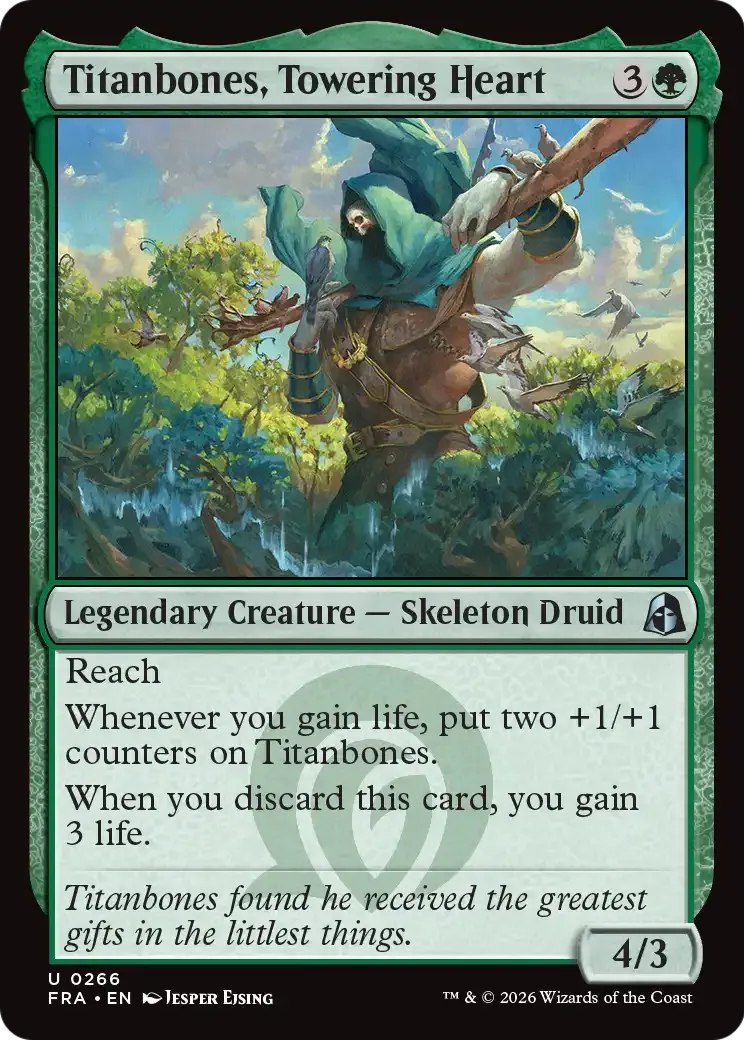Titanos, cœur imposant — Reality Fracture — Magic: The Gathering
