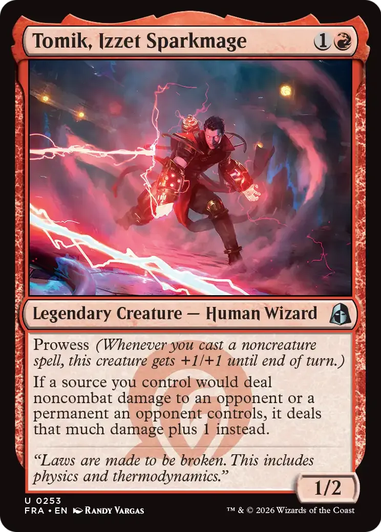 Tomik, étincemage d'Izzet — Reality Fracture — Magic: The Gathering