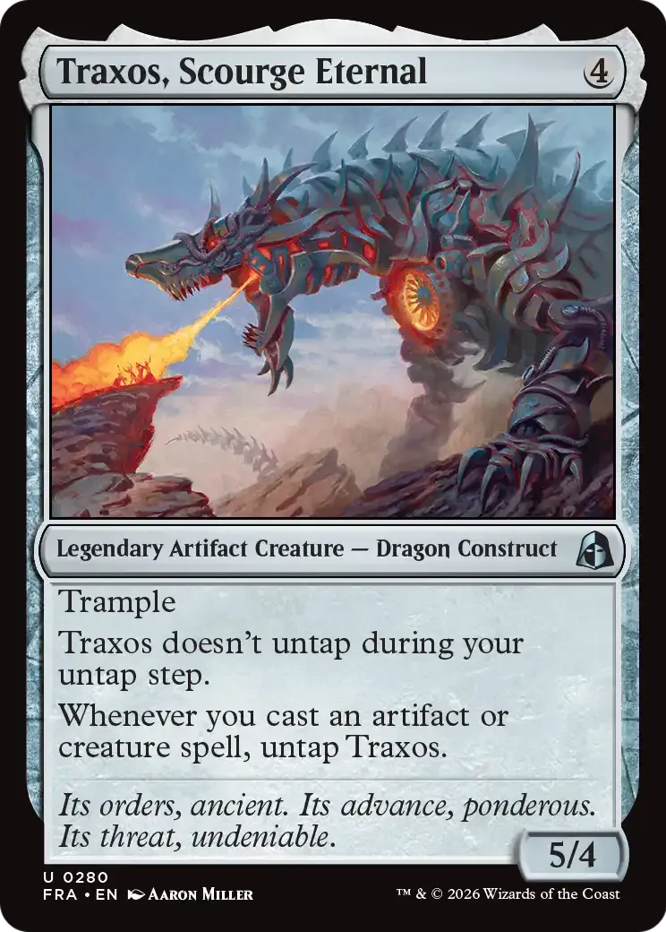 Traxos, fléau éternel — Reality Fracture — Magic: The Gathering