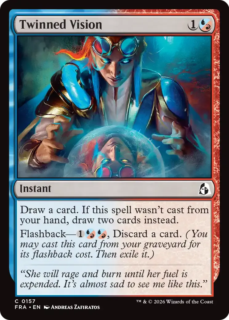 Twinned Vision — Reality Fracture — Magic: The Gathering
