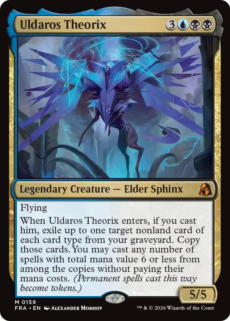 Uldaros Theorix — Reality Fracture — Magic: The Gathering