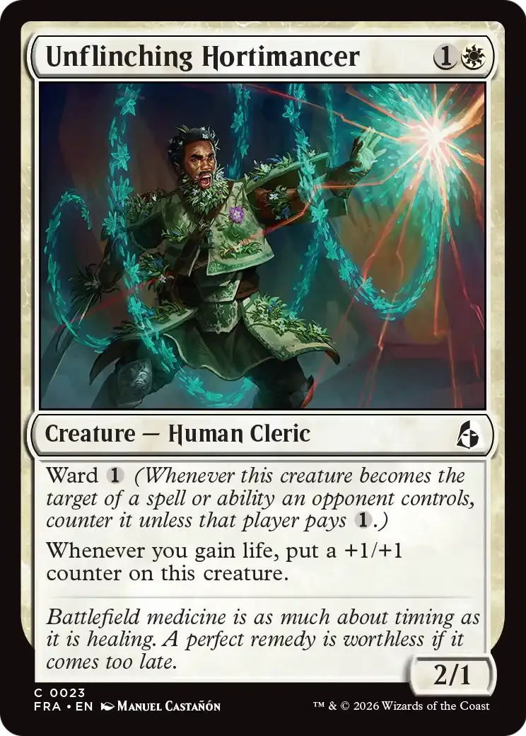 Unflinching Hortimancer — Reality Fracture — Magic: The Gathering