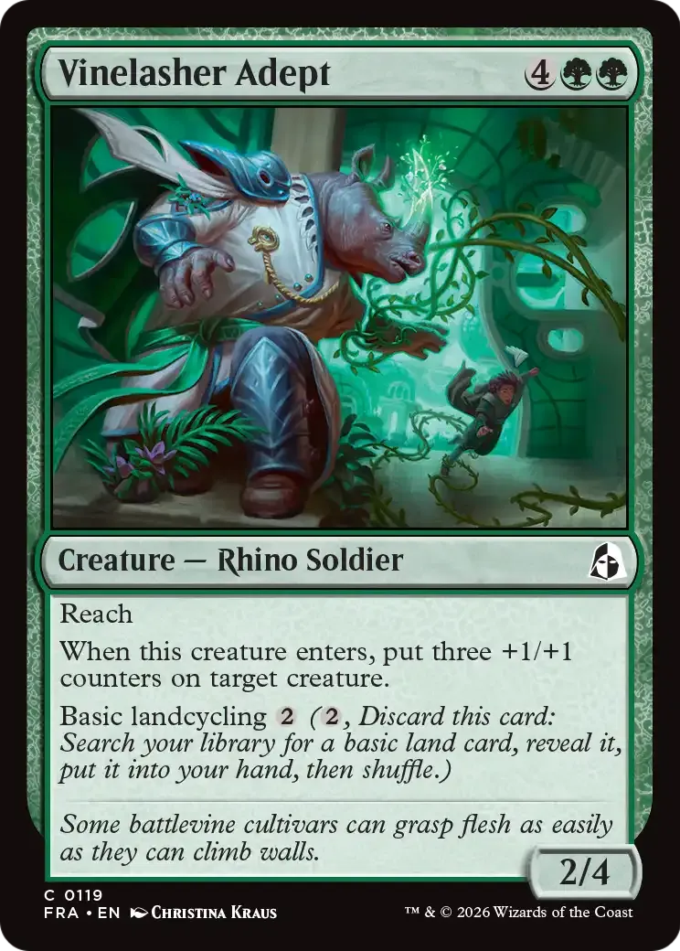 Vinelasher Adept — Reality Fracture — Magic: The Gathering