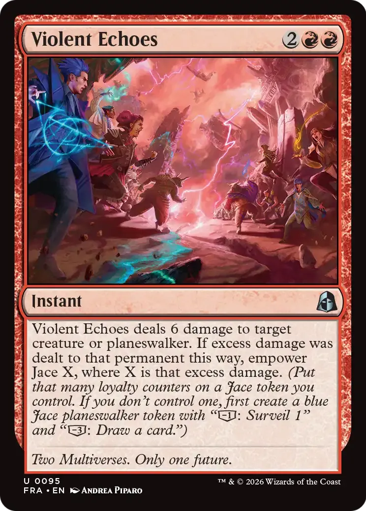 Échos violents — Reality Fracture — Magic: The Gathering