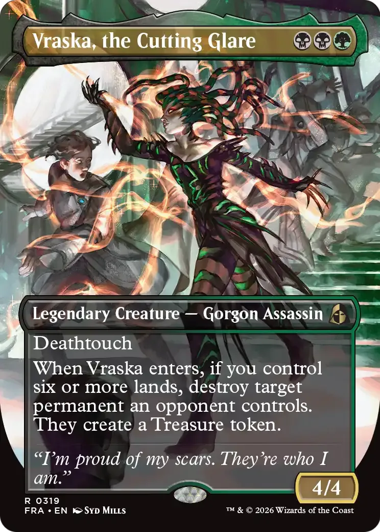 Vraska, the Cutting Glare — Reality Fracture — Magic: The Gathering