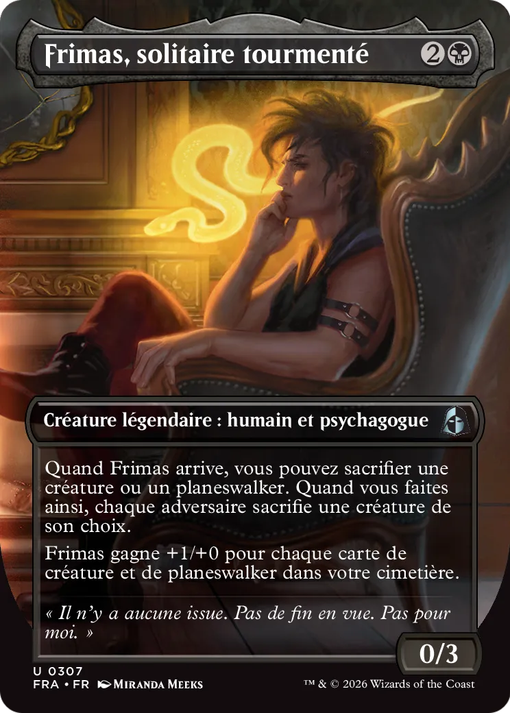 Frimas, solitaire tourmenté — Reality Fracture — Magic: The Gathering