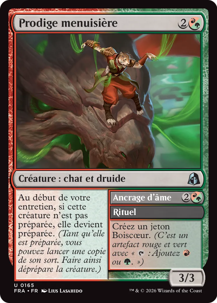 Prodige menuisière // Soul Tether — Reality Fracture — Magic: The Gathering