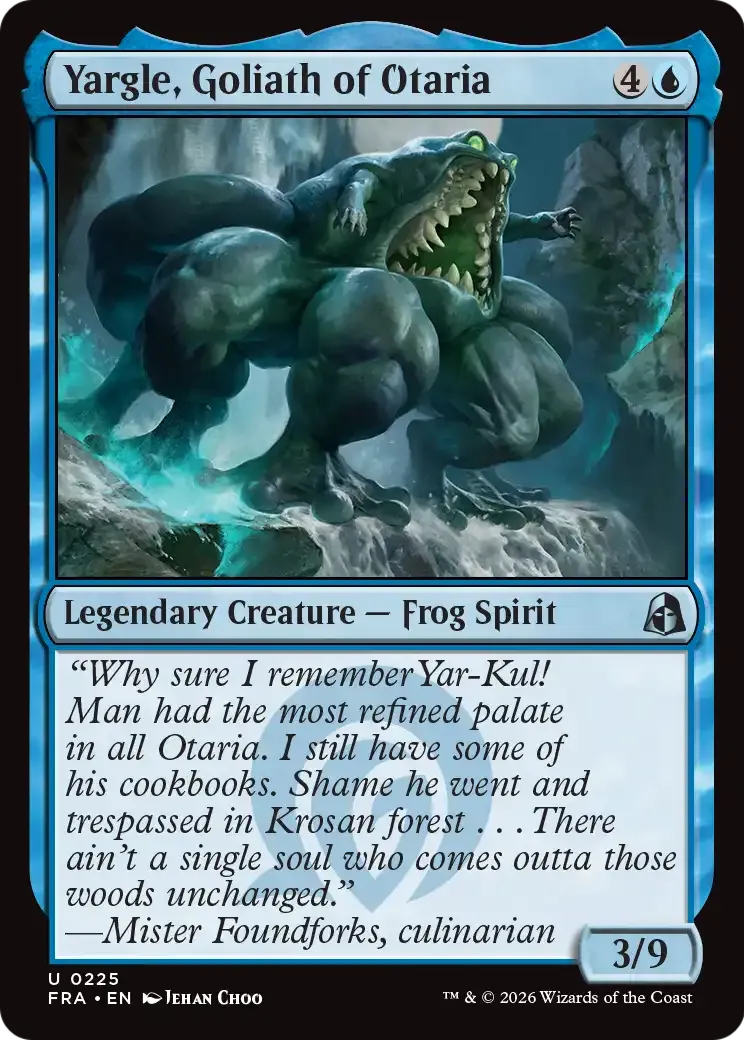 Yargle, goliath d'Otaria — Reality Fracture — Magic: The Gathering