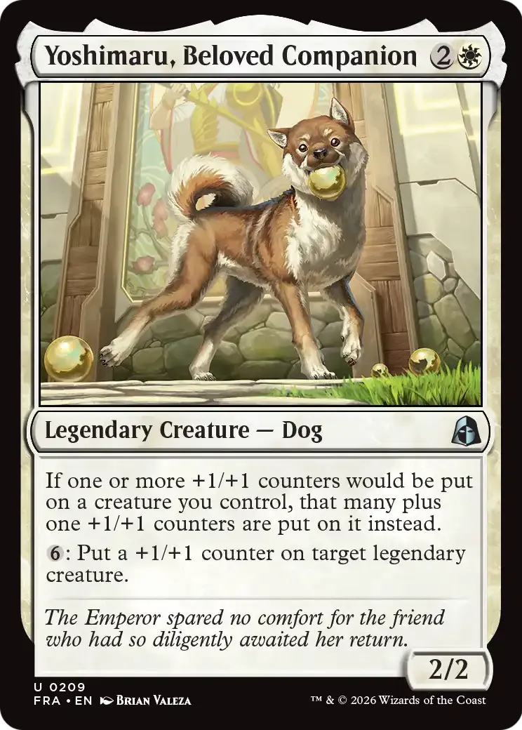 Yoshimaru, compagnon apprécié — Reality Fracture — Magic: The Gathering