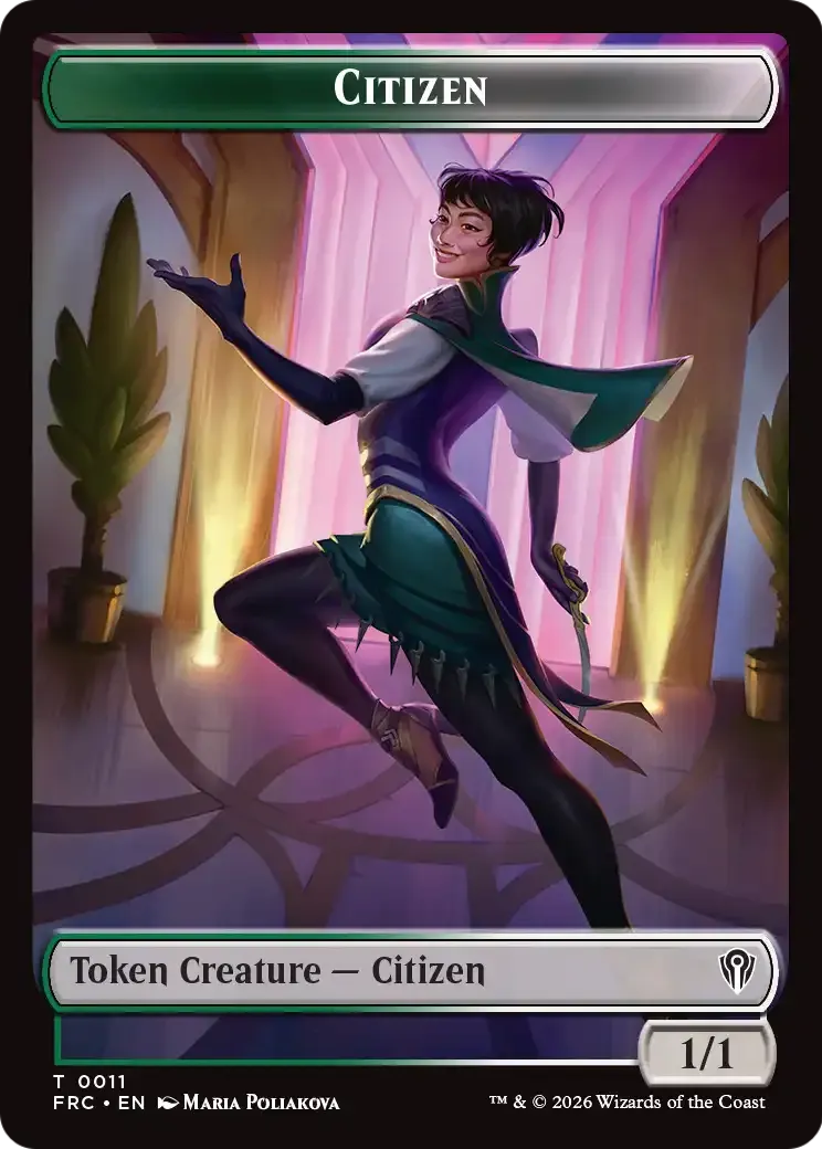 Citizen — Reality Fracture Commander — Magic: The Gathering