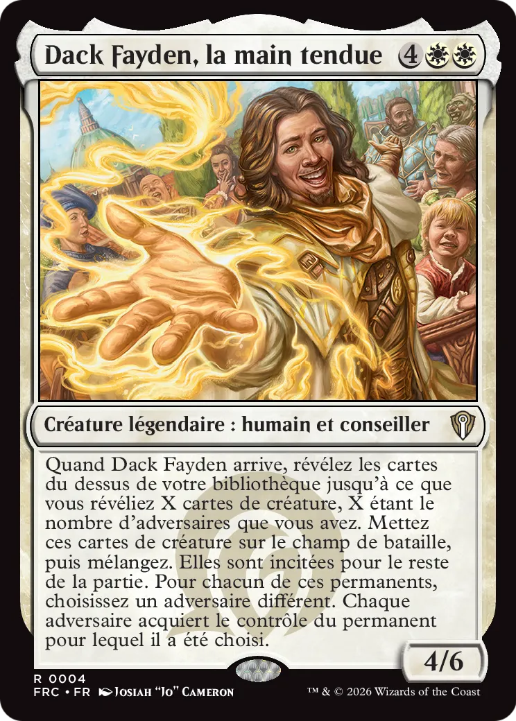 Dack Fayden, la main tendue — Reality Fracture Commander — Magic: The Gathering