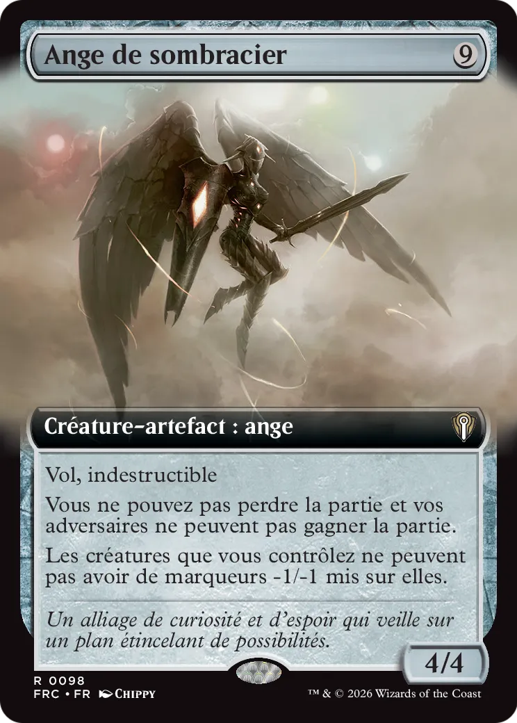 Ange de sombracier — Reality Fracture Commander — Magic: The Gathering