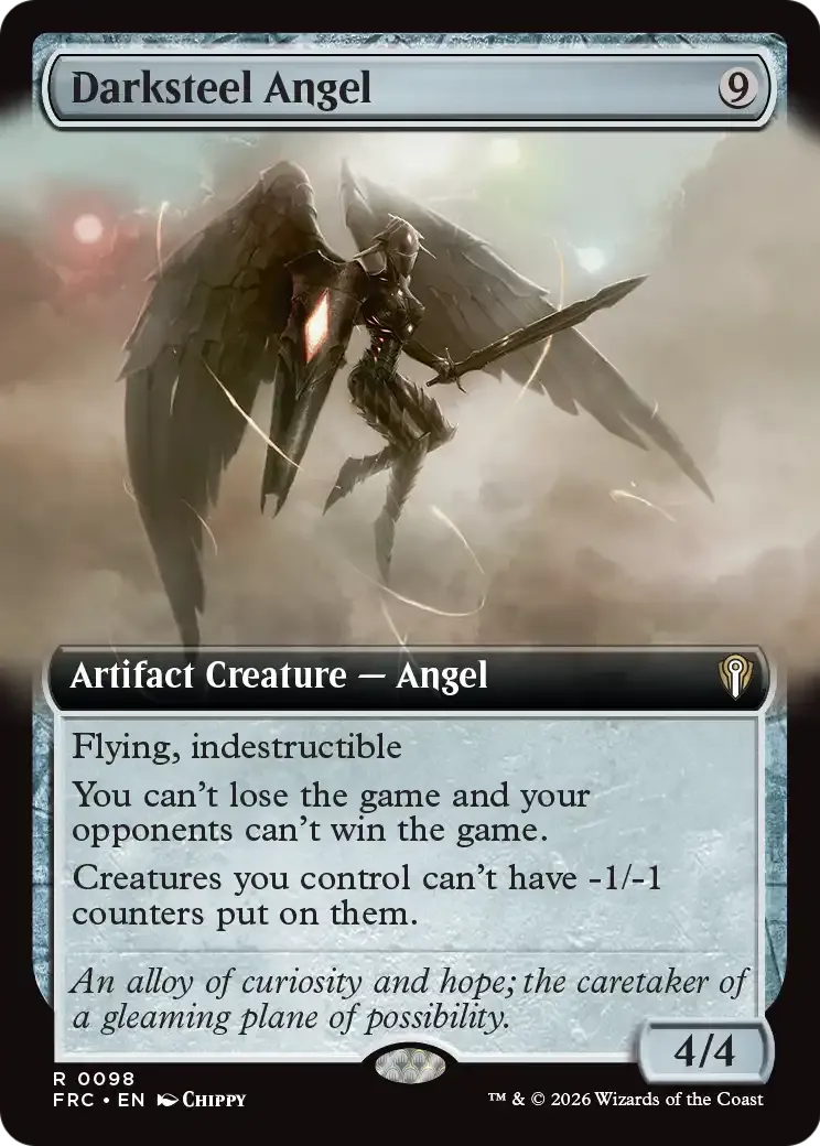 Darksteel Angel — Reality Fracture Commander — Magic: The Gathering
