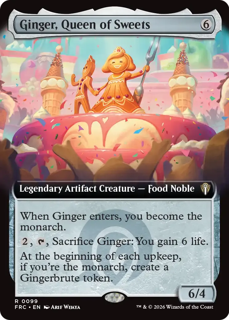Ginger, Queen of Sweets — Reality Fracture Commander — Magic: The Gathering