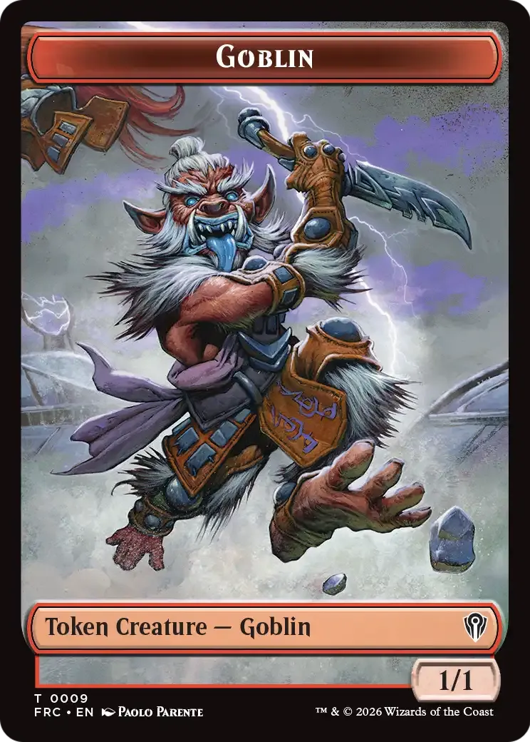 Goblin — Reality Fracture Commander — Magic: The Gathering