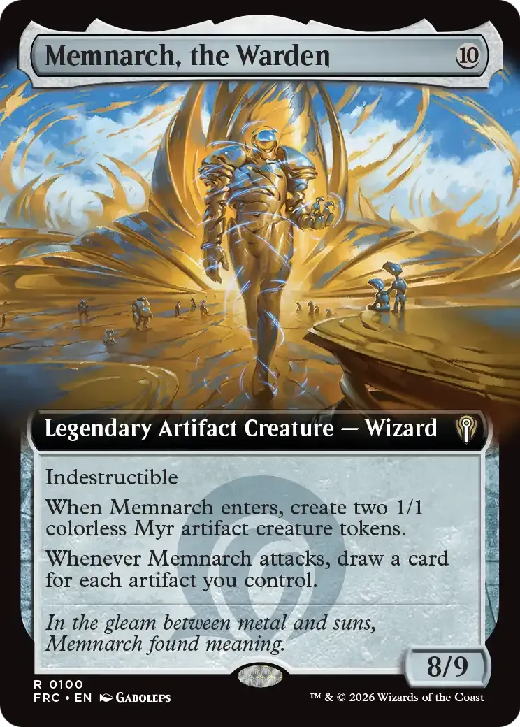 Memnarch, le gardien — Reality Fracture Commander — Magic: The Gathering