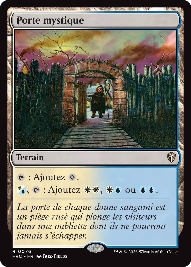 Porte mystique — Reality Fracture Commander — Magic: The Gathering